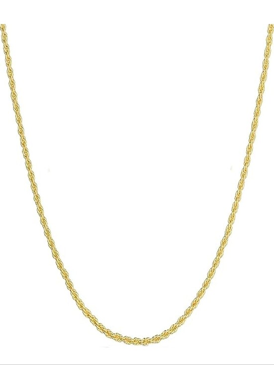 Goldpar Jewelry - NIB Solid 14k Gold Rope Chain. 1.5 mm, 24" Lobster Clasp